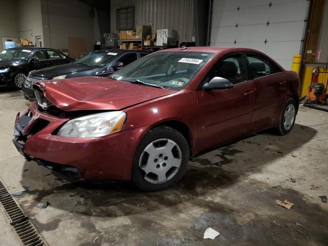 1G2ZF57B184150122 - 2008 PONTIAC G6 VALUE LEADER BURGUNDY photo 1