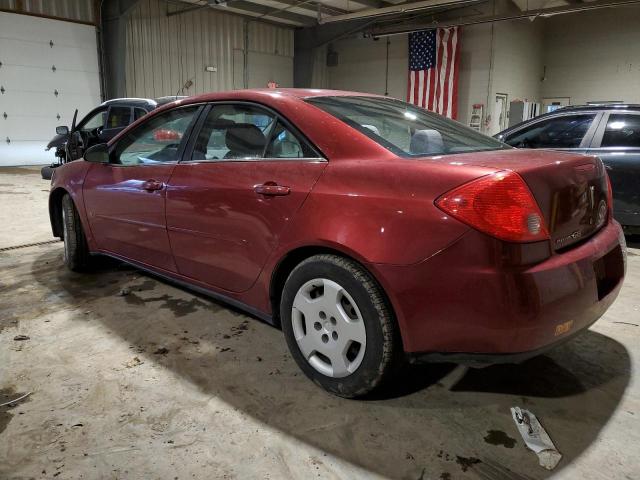 1G2ZF57B184150122 - 2008 PONTIAC G6 VALUE LEADER BURGUNDY photo 2