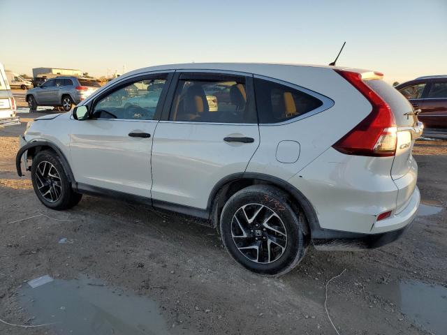 5J6RM4H40GL112777 - 2016 HONDA CR-V SE WHITE photo 2