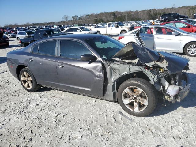 2C3CDXBG9EH216313 - 2014 DODGE CHARGER SE GRAY photo 4