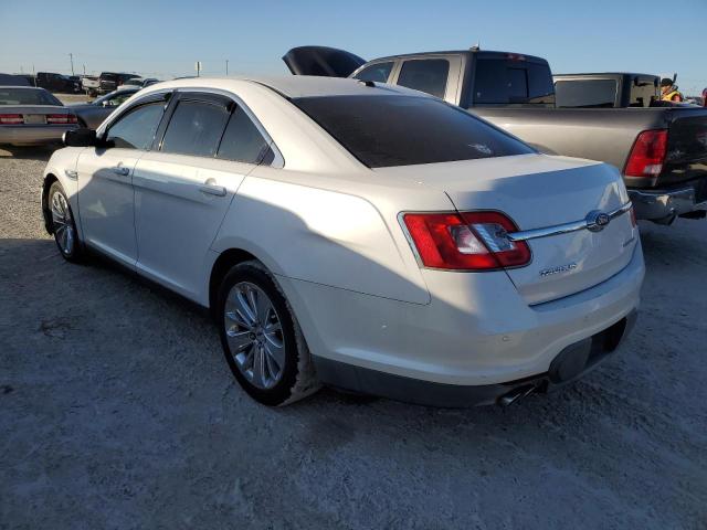 1FAHP2FW8BG136480 - 2011 FORD TAURUS LIMITED WHITE photo 2