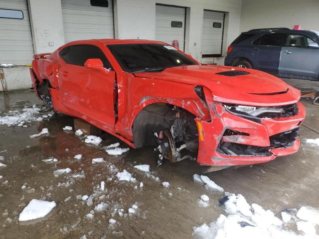 1G1FG1R7XK0112702 - 2019 CHEVROLET CAMARO SS RED photo 4