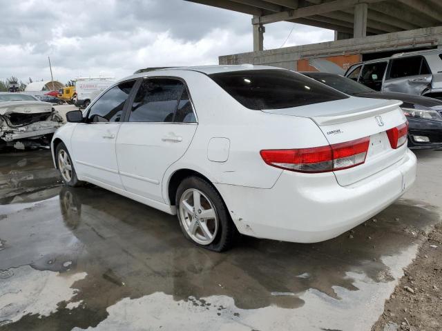 1HGCM56894A039585 - 2004 HONDA ACCORD EX WHITE photo 2