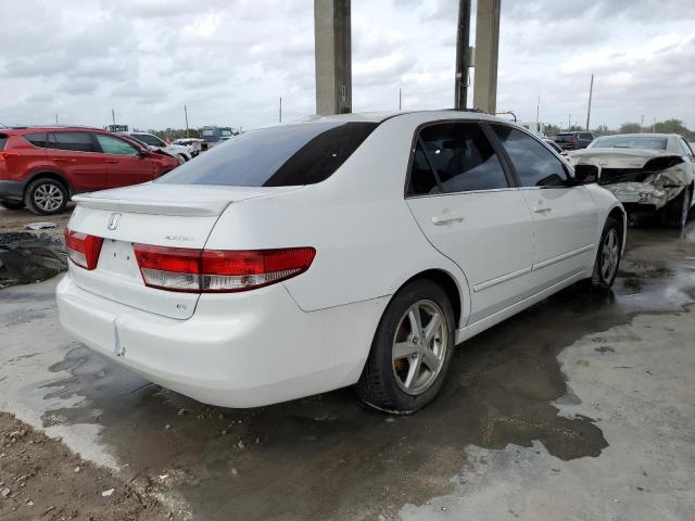 1HGCM56894A039585 - 2004 HONDA ACCORD EX WHITE photo 3