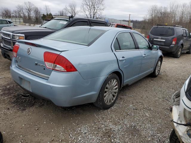 3MEDM0L36AR607287 - 2010 MERCURY MILAN HYBRID BLUE photo 3