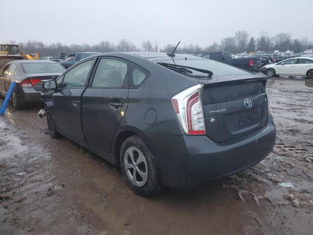 JTDKN3DU2D1626948 - 2013 TOYOTA PRIUS GRAY photo 2