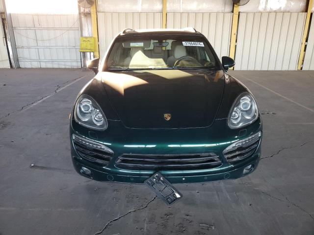 WP1AE2A28CLA93689 - 2012 PORSCHE CAYENNE S HYBRID GREEN photo 5