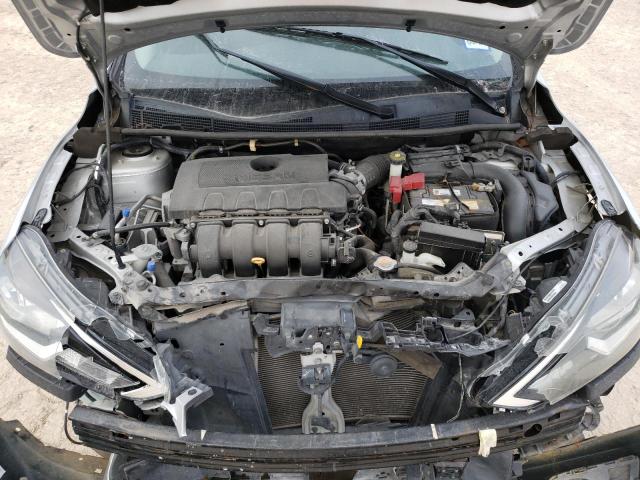 3N1AB7APXJY328393 - 2018 NISSAN SENTRA S SILVER photo 11