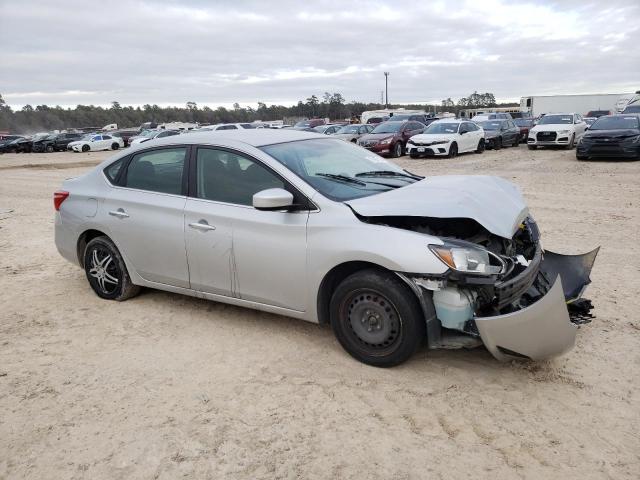 3N1AB7APXJY328393 - 2018 NISSAN SENTRA S SILVER photo 4