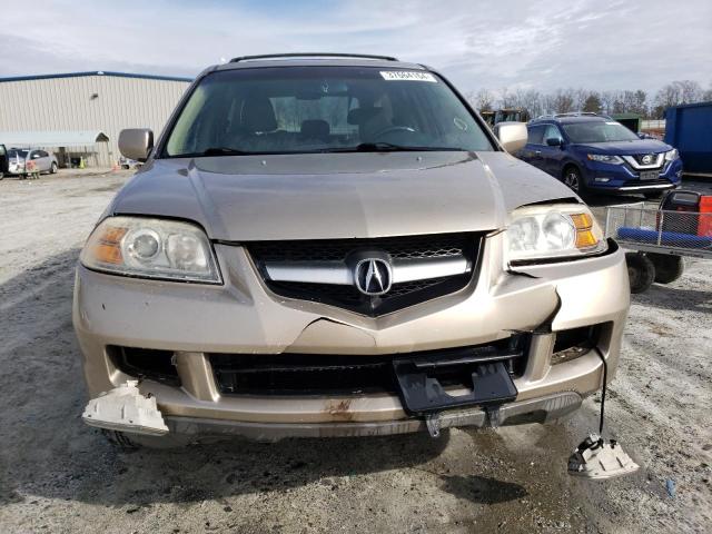 2HNYD187X6H524351 - 2006 ACURA MDX TOURING GOLD photo 5