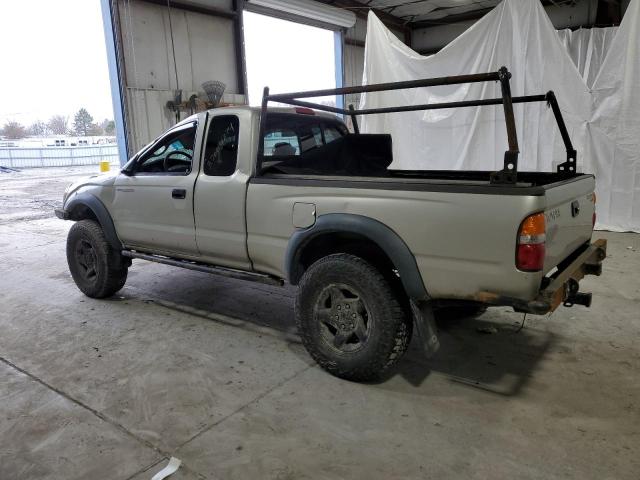 5TEWN72N43Z240086 - 2003 TOYOTA TACOMA XTRACAB SILVER photo 2