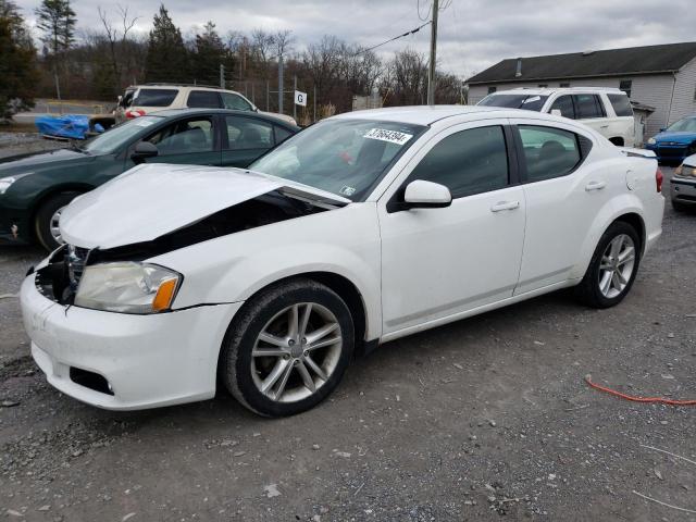 1C3CDZEG7CN143633 - 2012 DODGE AVENGER SXT WHITE photo 1