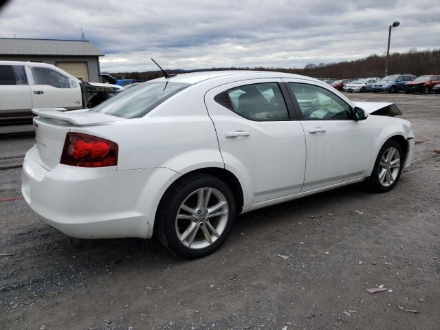 1C3CDZEG7CN143633 - 2012 DODGE AVENGER SXT WHITE photo 3