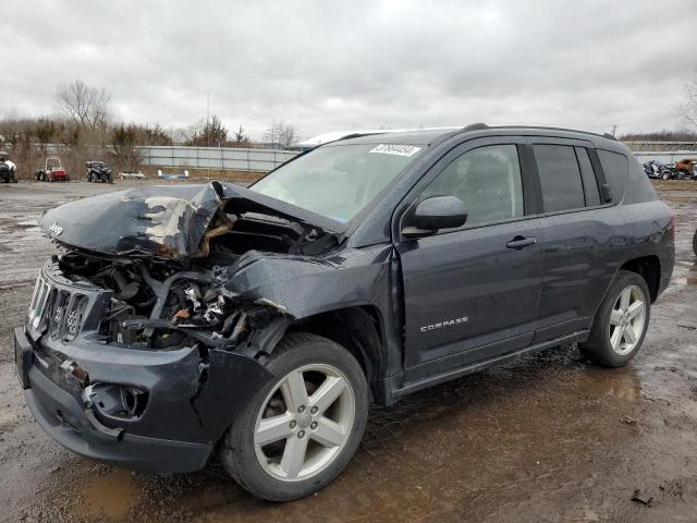 1C4NJCEA1ED888005 - 2014 JEEP COMPASS LATITUDE GRAY photo 1