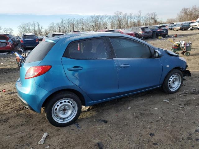 JM1DE1KZ7C0151992 - 2012 MAZDA MAZDA2 BLUE photo 3