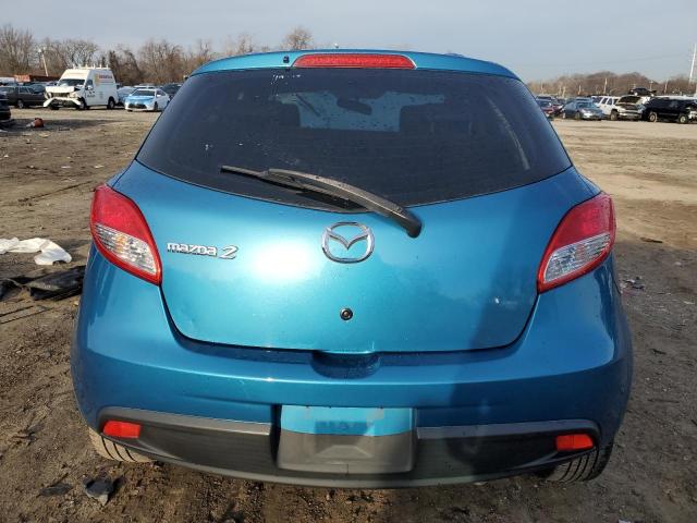 JM1DE1KZ7C0151992 - 2012 MAZDA MAZDA2 BLUE photo 6