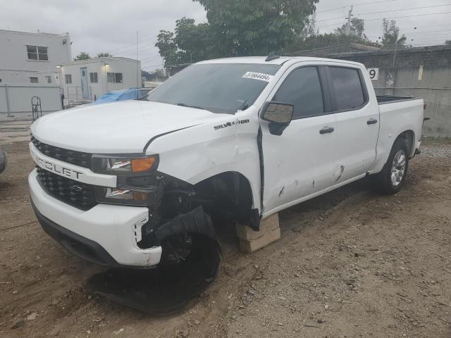 3GCPWBEK2MG270710 - 2021 CHEVROLET SILVERADO C1500 CUSTOM WHITE photo 1