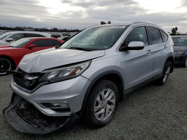 2HKRM3H77GH535516 - 2016 HONDA CR-V EXL SILVER photo 1