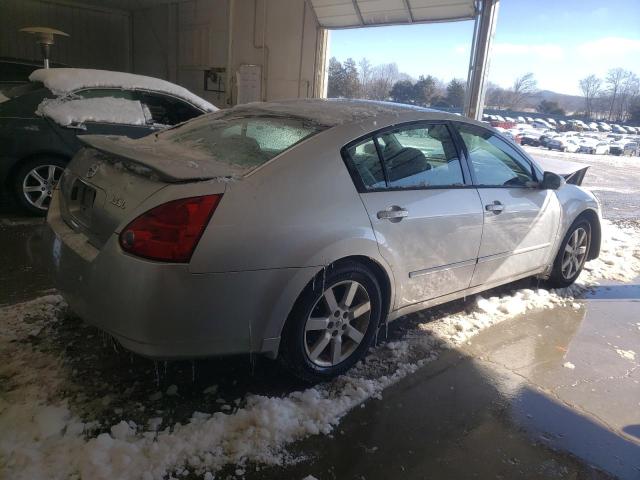 1N4BA41E34C840081 - 2004 NISSAN MAXIMA SE SILVER photo 3