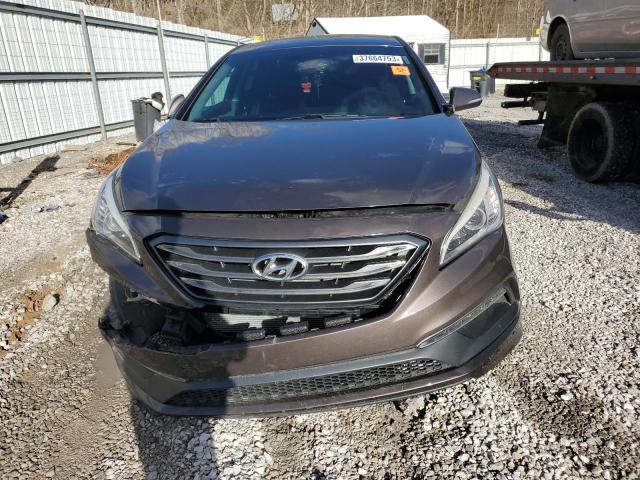 5NPE34AF2FH241318 - 2015 HYUNDAI SONATA SPORT BROWN photo 5