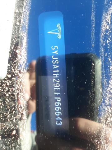 5YJSA1H29EFP66643 - 2014 TESLA MODEL S Grafit foto 13