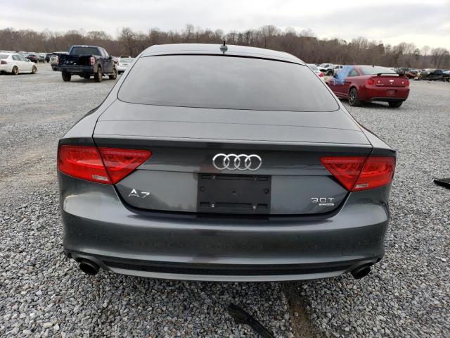 WAU2GAFC4DN117310 - 2013 AUDI A7 PRESTIGE GRAY photo 6