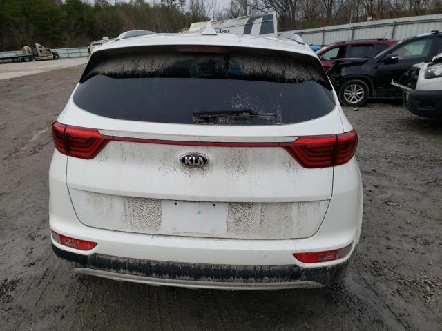 KNDPNCAC3J7408883 - 2018 KIA SPORTAGE EX WHITE photo 6