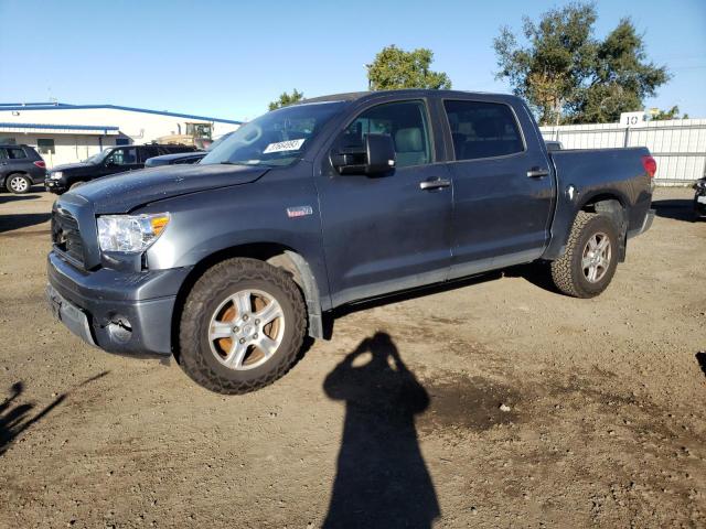 5TBEV58147S455659 - 2007 TOYOTA TUNDRA CREWMAX LIMITED GRAY photo 1