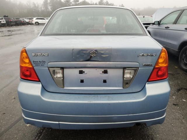 JS2RB62S765300008 - 2006 SUZUKI AERIO BLUE photo 6