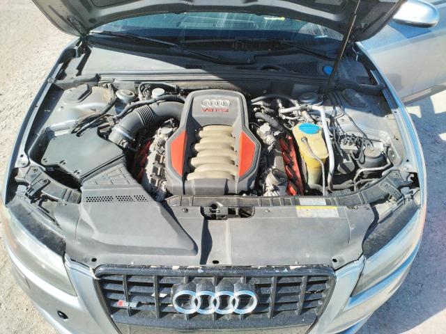 WAUVVAFR1BA010615 - 2011 AUDI S5 PRESTIGE SILVER photo 11