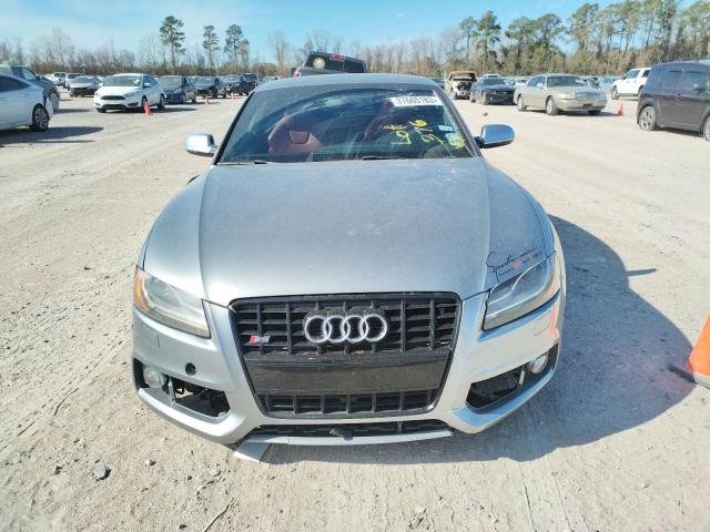 WAUVVAFR1BA010615 - 2011 AUDI S5 PRESTIGE SILVER photo 5