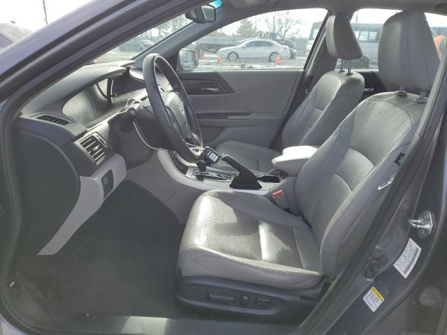 1HGCR2F87DA106474 - 2013 HONDA ACCORD EXL GRAY photo 7