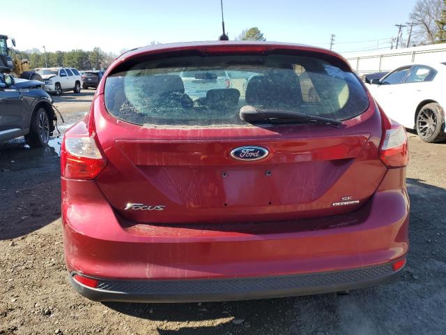 1FADP3K27DL129487 - 2013 FORD FOCUS SE RED photo 6