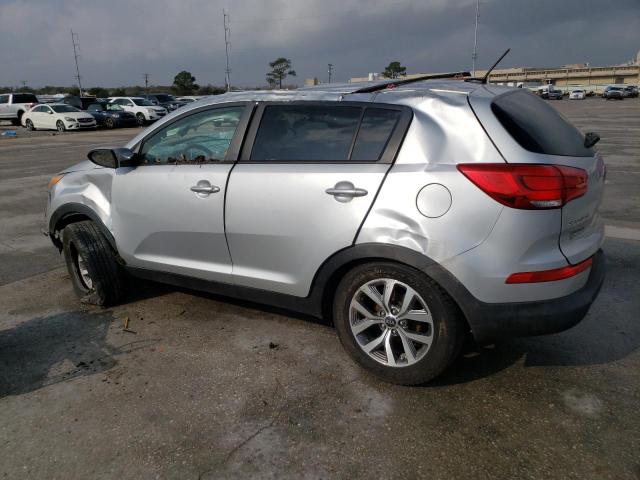 KNDPB3AC3E7660387 - 2014 KIA SPORTAGE BASE SILVER photo 2