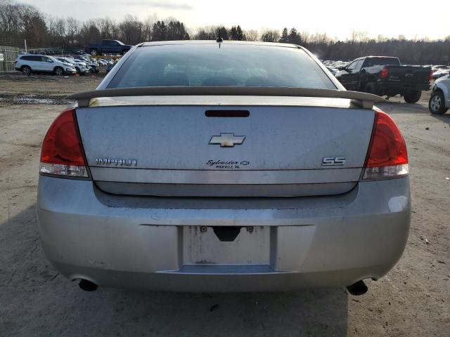 2G1WD58C579215070 - 2007 CHEVROLET IMPALA SUPER SPORT SILVER photo 6