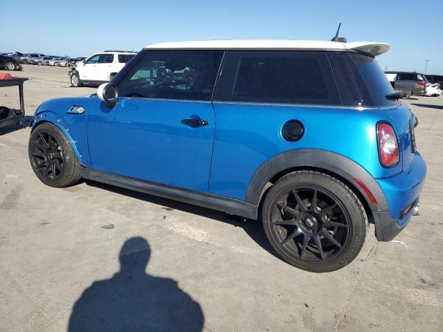 WMWSV3C53BTY23622 - 2011 MINI COOPER S BLUE photo 2