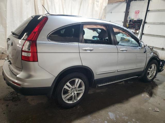 5J6RE4H74BL068704 - 2011 HONDA CR-V EXL SILVER photo 3