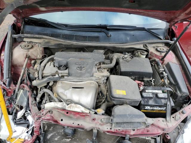 4T1BF1FK0FU915143 - 2015 TOYOTA CAMRY LE RED photo 11