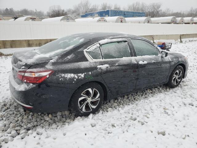 1HGCR2F47HA086259 - 2017 HONDA ACCORD LX BLACK photo 3