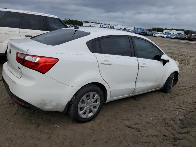 KNADM4A31D6238302 - 2013 KIA RIO LX WHITE photo 3