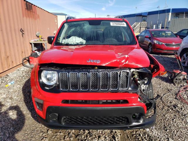 ZACNJAAB6LPL85973 - 2020 JEEP RENEGADE SPORT RED photo 5