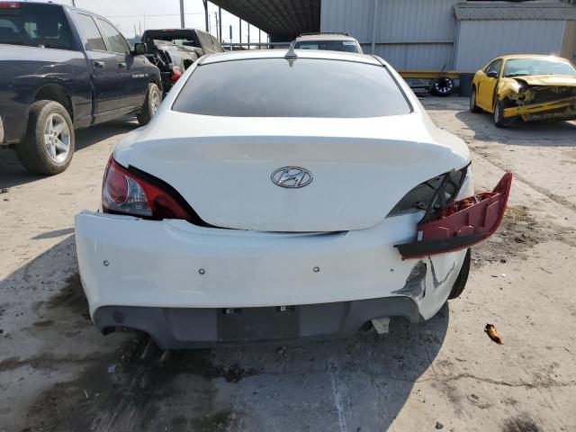 KMHHU6KH0CU072371 - 2012 HYUNDAI GENESIS CO 3.8L WHITE photo 6