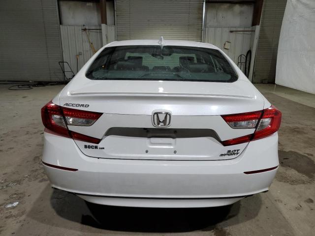 1HGCV2F36LA008258 - 2020 HONDA ACCORD SPORT WHITE photo 6