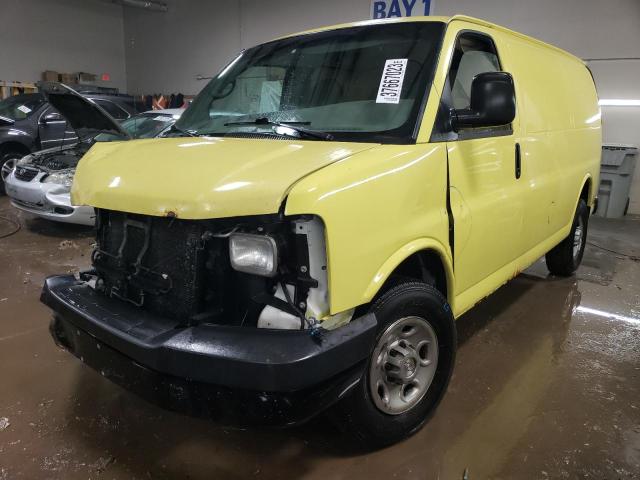 1GTGG25C981100774 - 2008 GMC SAVANA G2500 YELLOW photo 1