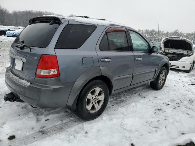 KNDJC733145201540 - 2004 KIA SORENTO EX GRAY photo 3