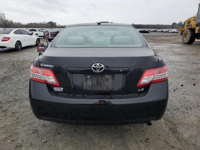 4T4BF3EK4BR213517 - 2011 TOYOTA CAMRY BASE BLACK photo 6