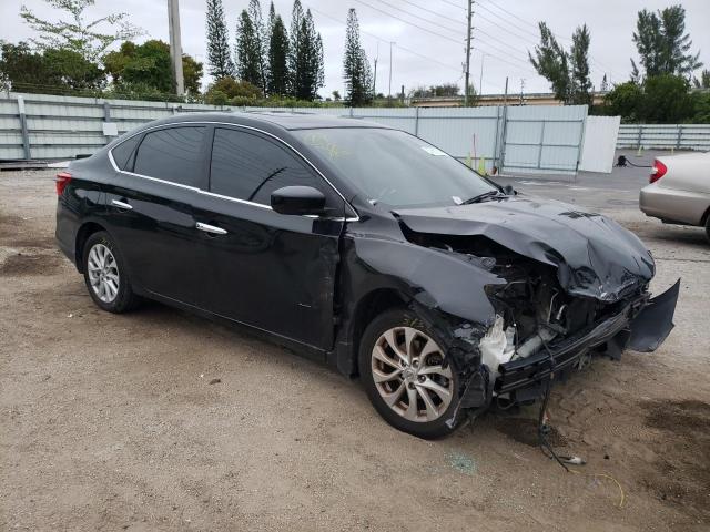 3N1AB7AP0JY205699 - 2018 NISSAN SENTRA S BLACK photo 4