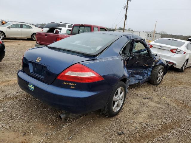 1HGCM725X4A009504 - 2004 HONDA ACCORD EX BLUE photo 3