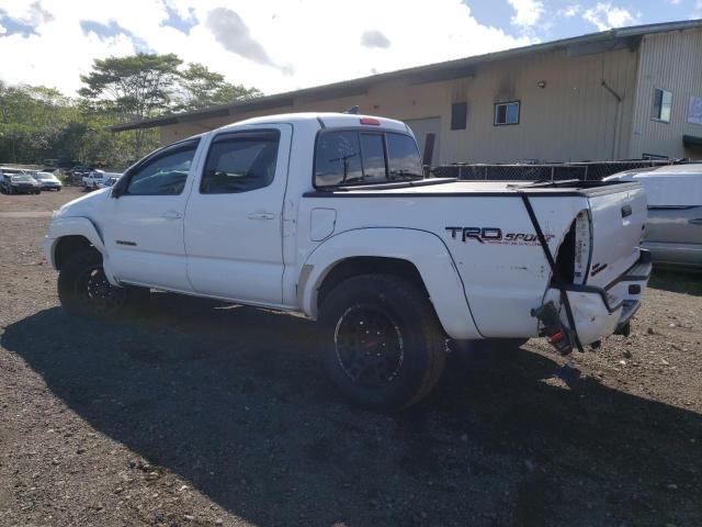 3TMJU4GN6FM187087 - 2015 TOYOTA TACOMA DOUBLE CAB PRERUNNER WHITE photo 2