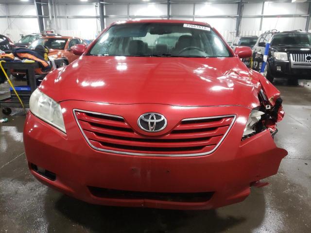 4T4BE46K79R086330 - 2009 TOYOTA CAMRY BASE RED photo 5